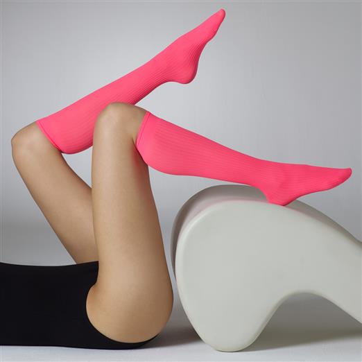 Gipsy Ribbed Semi-Opaque Knee Highs