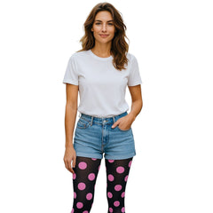 Big Spot Opaque Tights