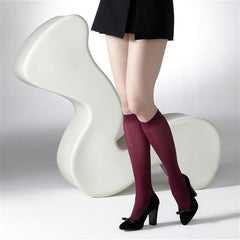 Gipsy Ribbed Semi-Opaque Knee Highs