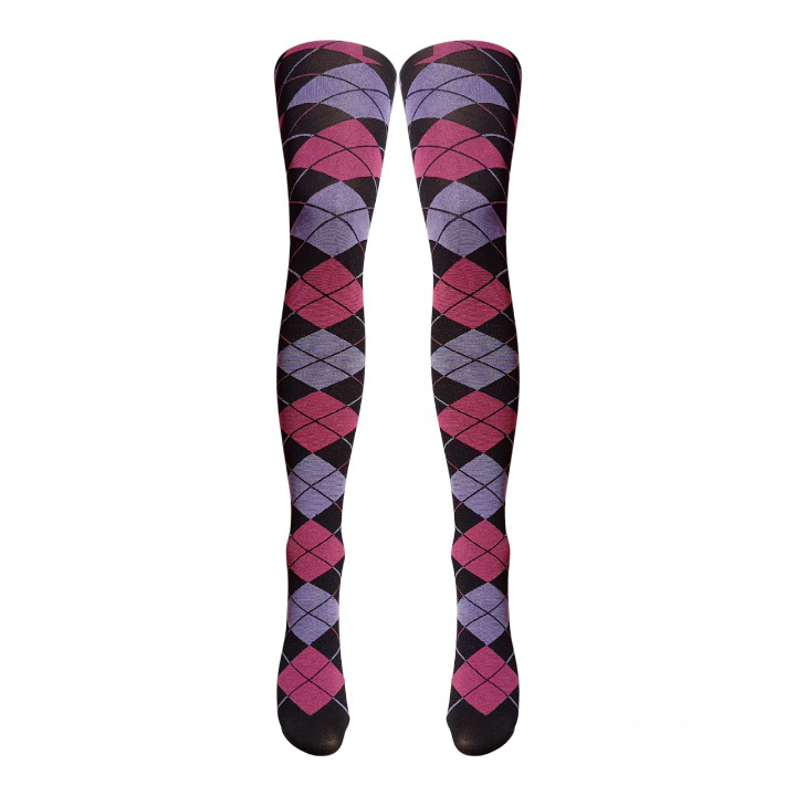 Scottish Argyle / Tartan Print Tights Available In 3 Styles (Made In I –  SilverLegs