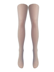 Chevron Lurex Tights