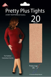 Pretty Plus 20 Denier Strumpfhosen Lycra Xceptionelle