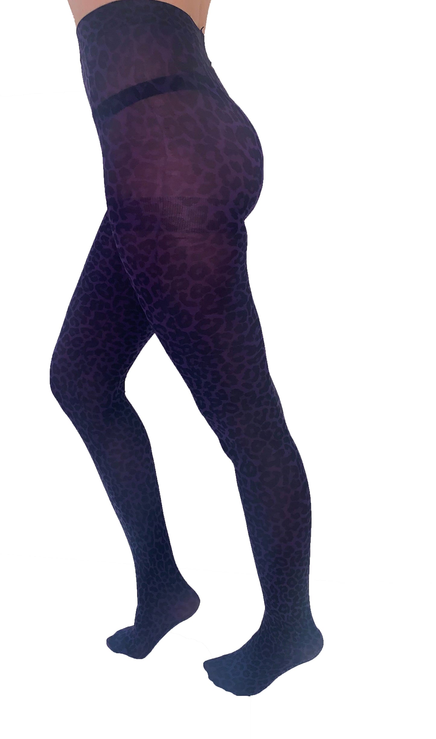 Leopard Animal Print Tights (Made In Italy)