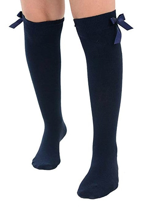Bow Knee High Socks (3 Pair Pack Special)