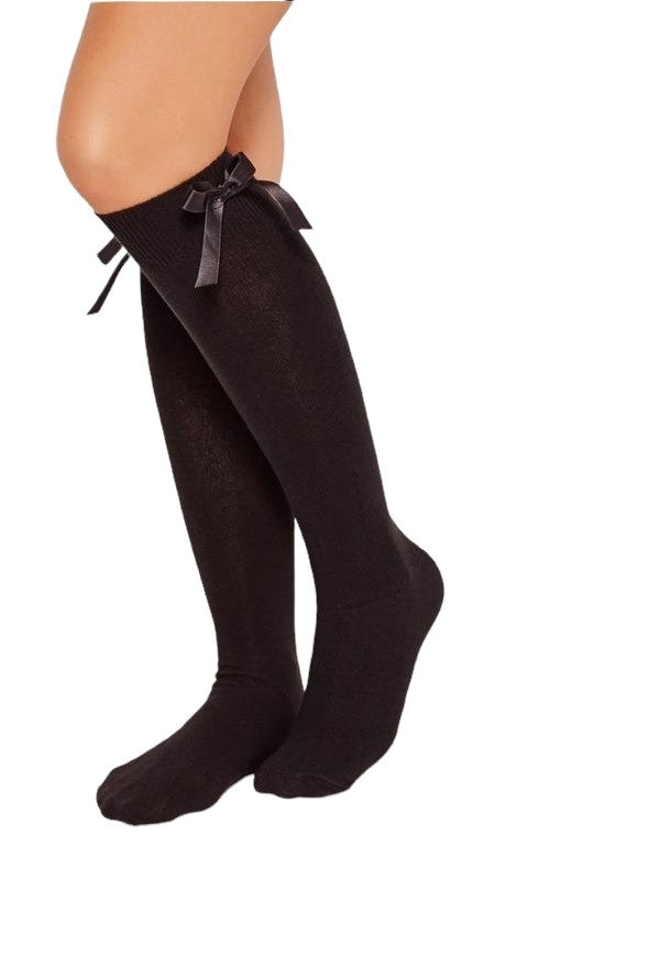 Bow Knee High Socks (3 Pair Pack Special)