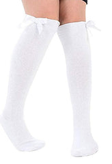 Bow Knee High Socks (3 Pair Pack Special)