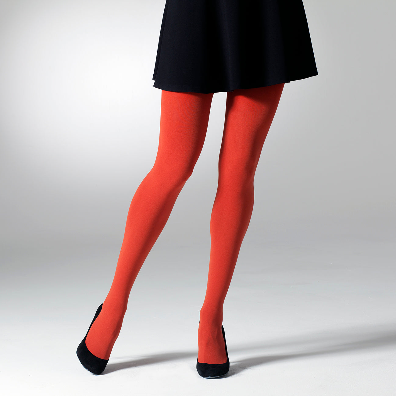 100 denier red tights best sale