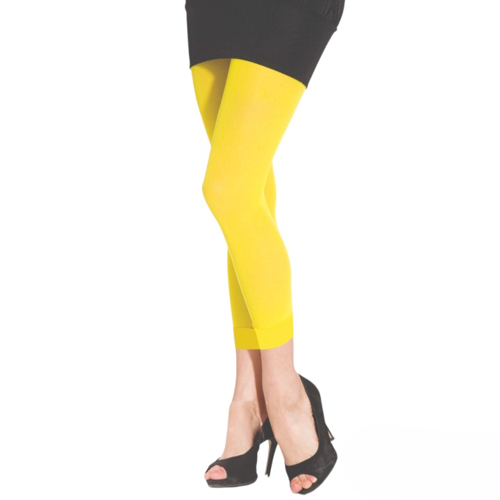 Silver Legs 50 Denier Semi-Opaque Footless Tights (Made In Italy)