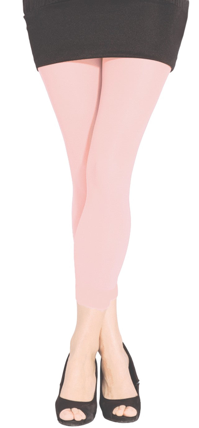 Silver Legs 50 Denier Semi-Opaque Footless Tights (Made In Italy)