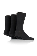 3 Paar Herrensocken mit sanftem Griff (verschiedene Ausführungen), Größe 6–11