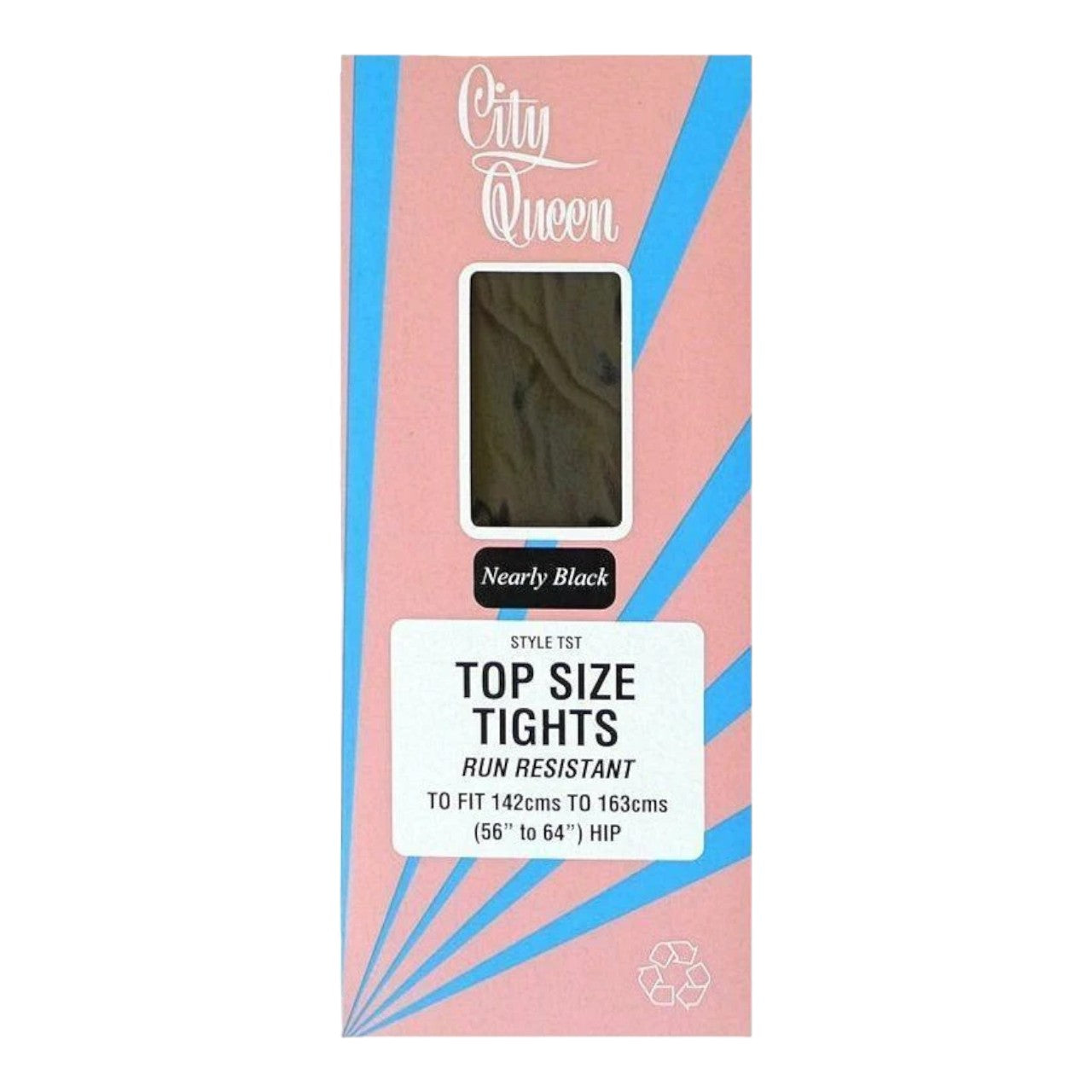 Medias transparentes de talla grande con curvas de 20 deniers City Queen