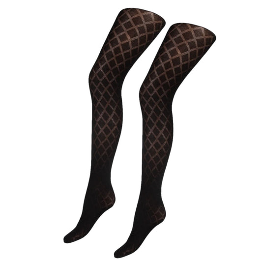 Criss Cross Opaque Tights