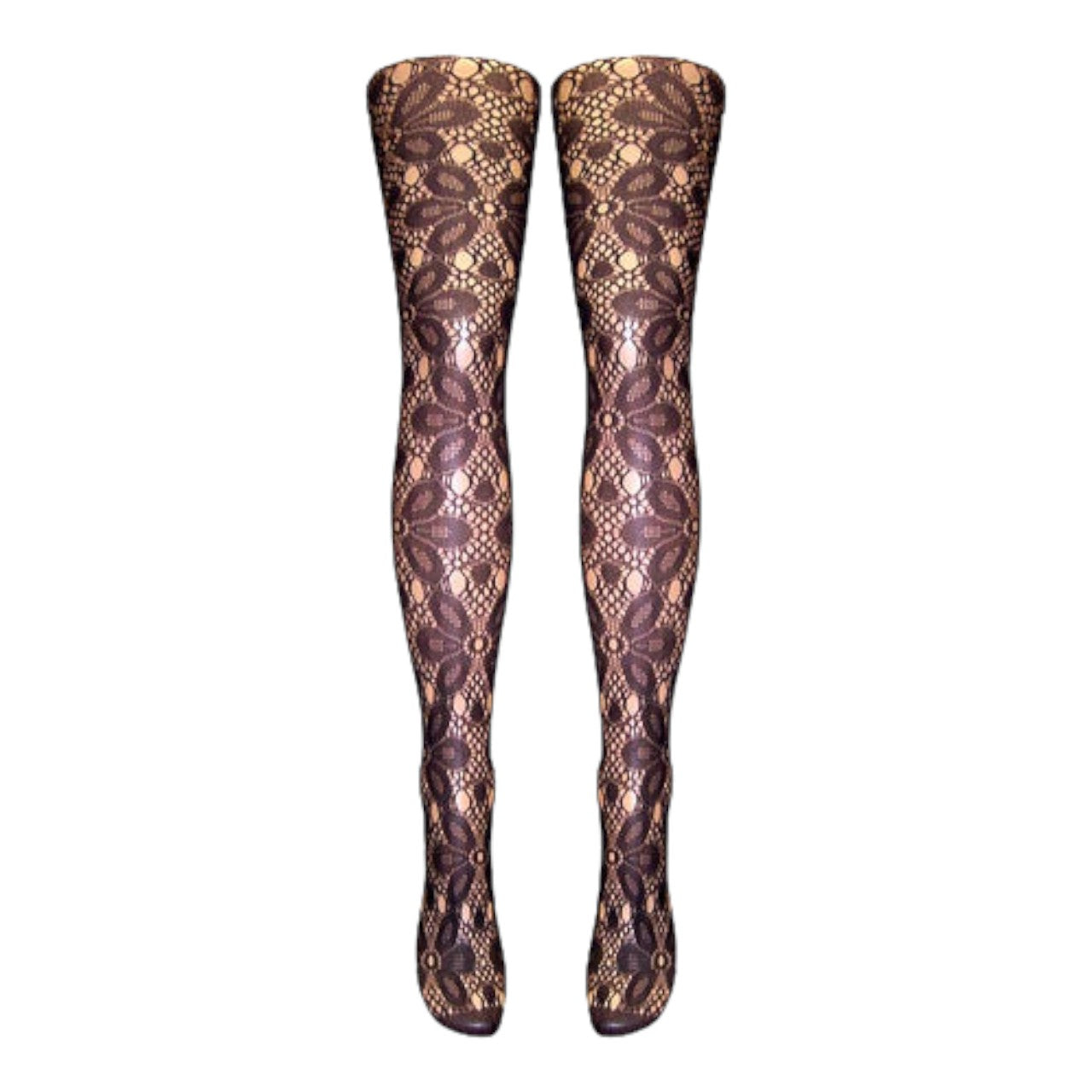 Big Flower Lace Tights