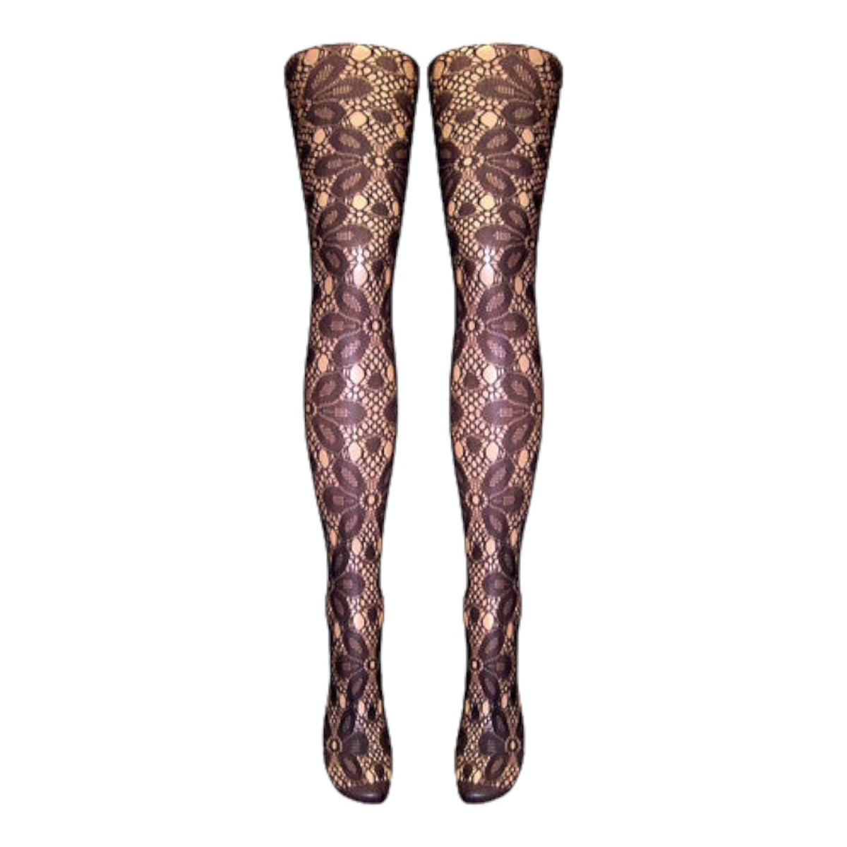 Big Flower Lace Tights