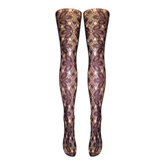 Big Flower Lace Tights