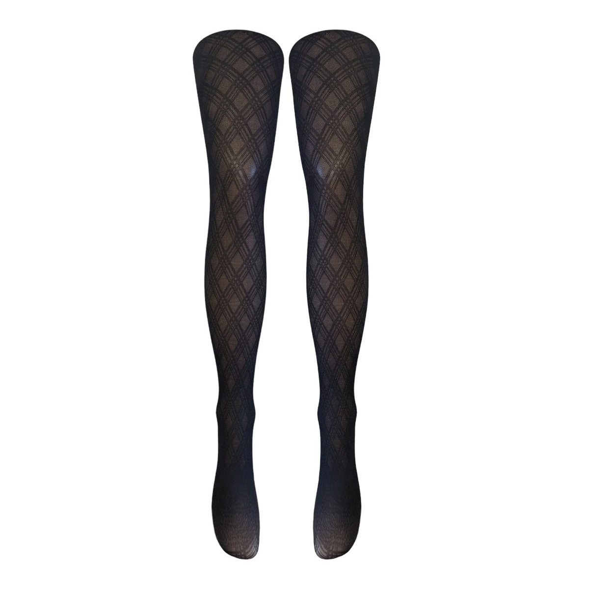 Strumpfhose mit Wabenmuster