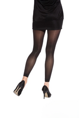 Silver Legs 50 Denier Semi-Opaque Footless Tights (Made In Italy)