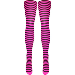 Girls Striped Tights (3 Sizes) Made in Italy