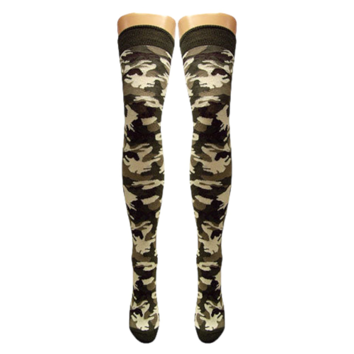 Calcetines por encima de la rodilla de camuflaje (hechos en Italia)