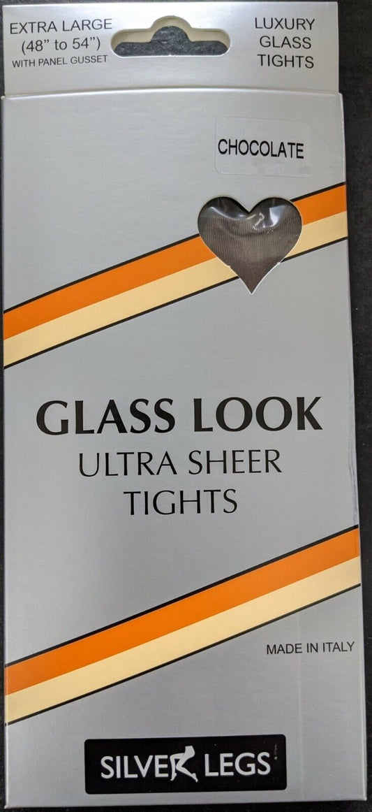 Silver Legs Ultra Sheer Glass Translucent Italian Tights