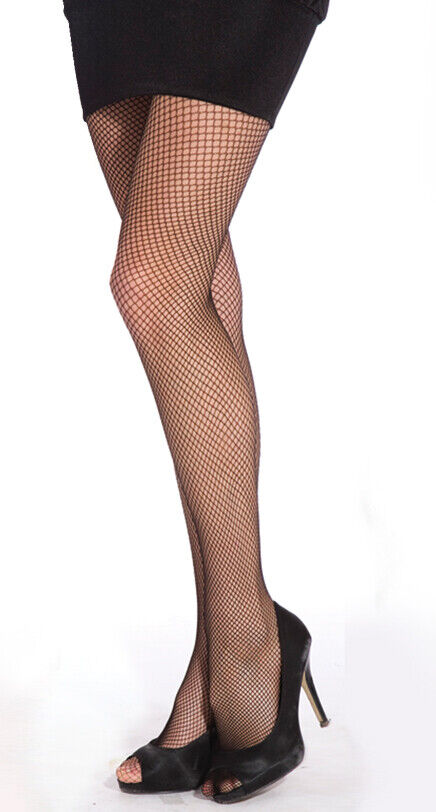 Silver Legs Fishnet Tights (Made In Italy)