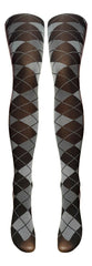 Scottish Argyle / Tartan Print Tights Available In 3 Styles (Made In Italy)