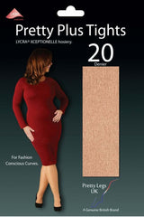 Pretty Plus Medias 20 Deniers Lycra Xceptionelle