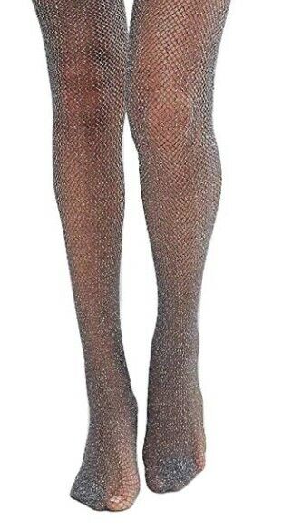Lurex Sparkly Fishnet Tights (Made In Italy)